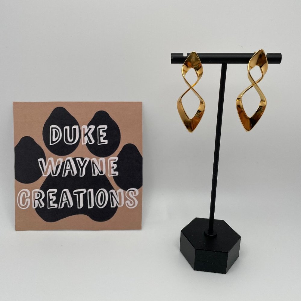 Vintage Figure 8 Earrings